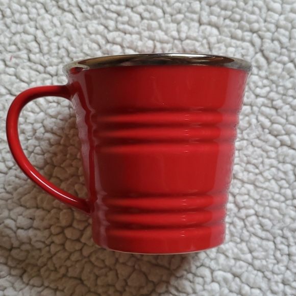 Starbucks 2007 Christmas mug coffee red silver - Picture 5 of 5
